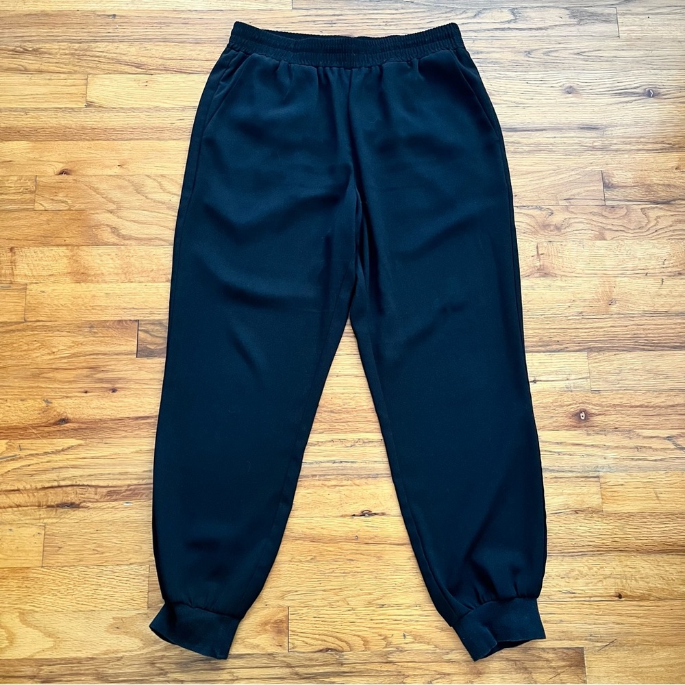 Sanctuary Women’s Black Pull on Dress Jogger Pants M EUC